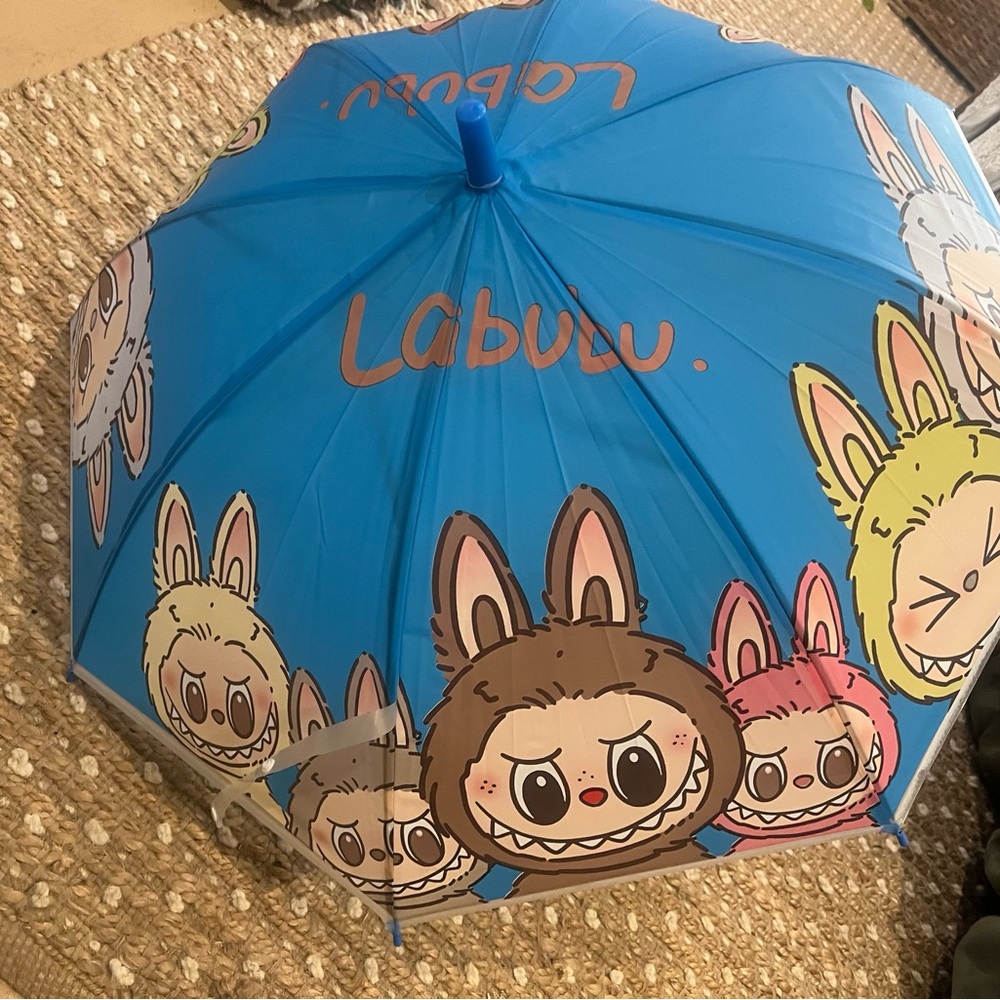 NWT La bubu the monsters kids umbrella